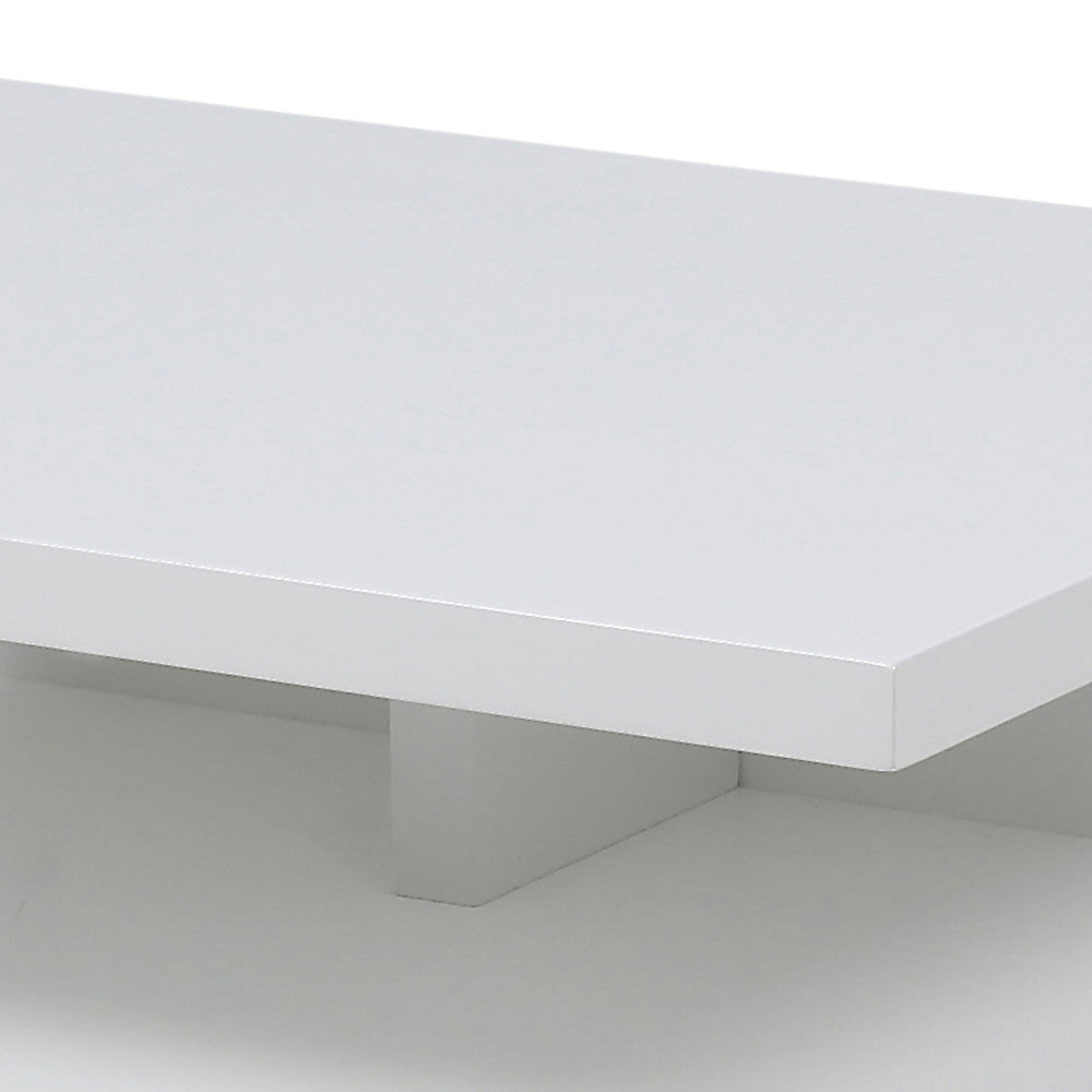 Kamichi - Table De Chevet Murale 1 Tiroir - Bois - Blanc