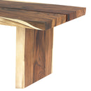 Table rectangulaire Tanah 10 personnes en bois 240 cm