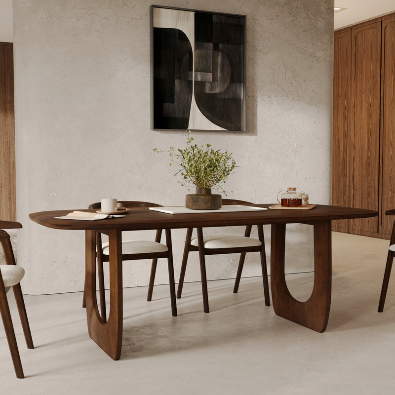 Mayan Table - Brown