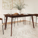 Table Oman Extensible - Marron Foncé