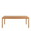 Savacou - Mesa de comedor extensible de 8 a 12 personas - Madera - Madera clara