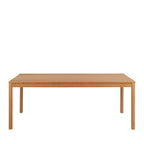 Savacou - Mesa de comedor extensible de 8 a 12 personas - Madera - Madera clara
