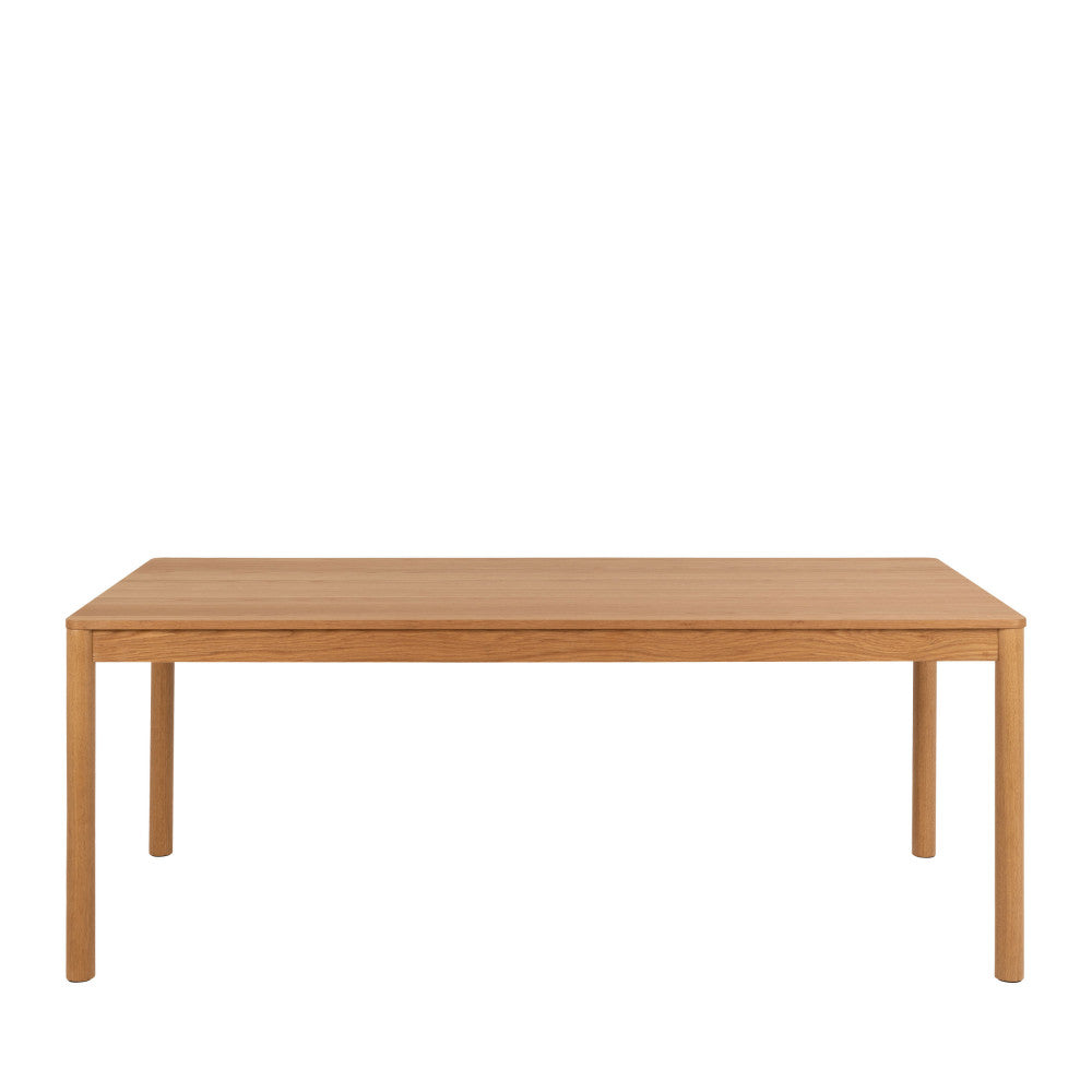 Savacou - Mesa de comedor extensible de 8 a 12 personas - Madera - Madera clara