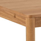 Savacou - Mesa de comedor extensible de 8 a 12 personas - Madera - Madera clara