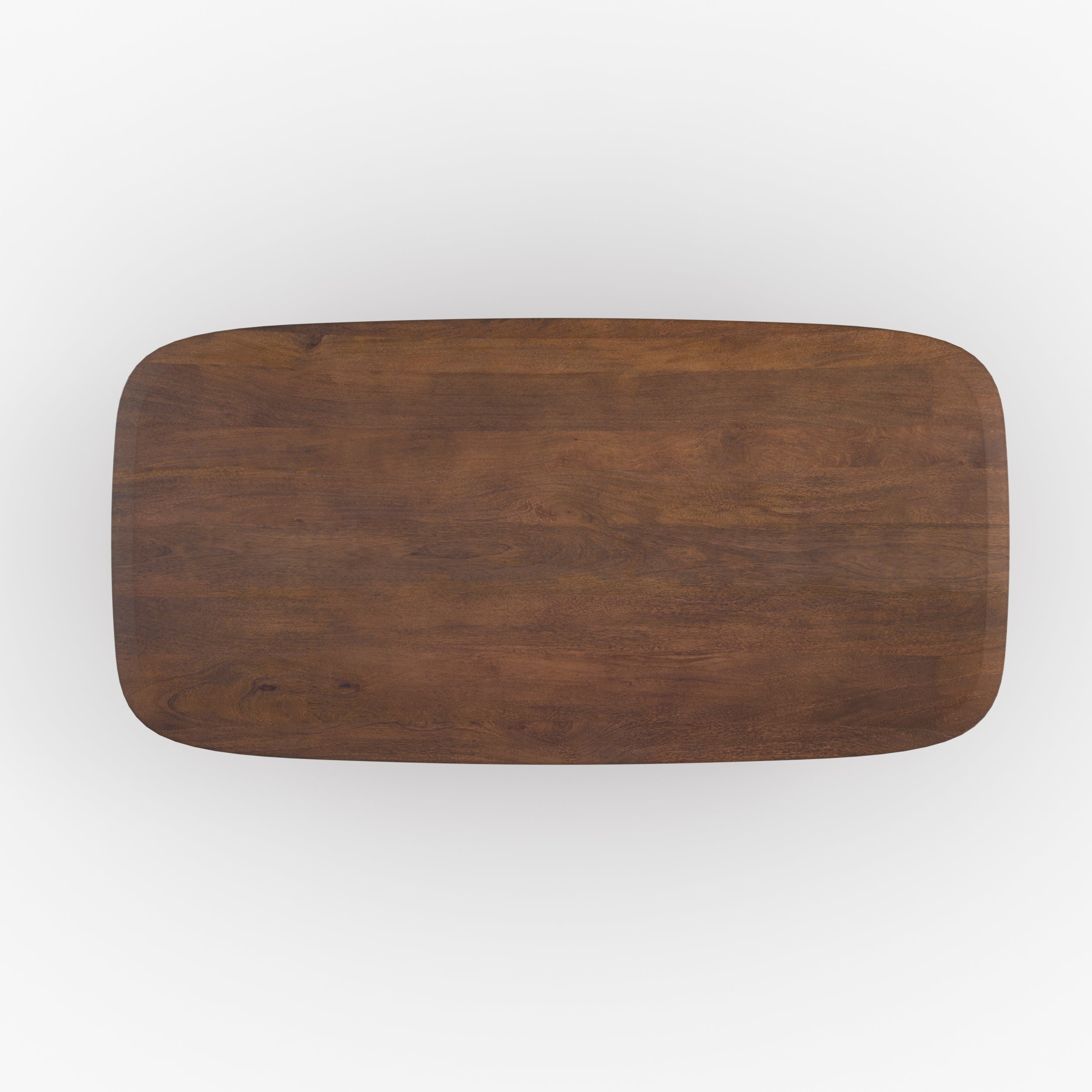 Maya - Mesa rectangular de madera maciza de mango 6 plazas