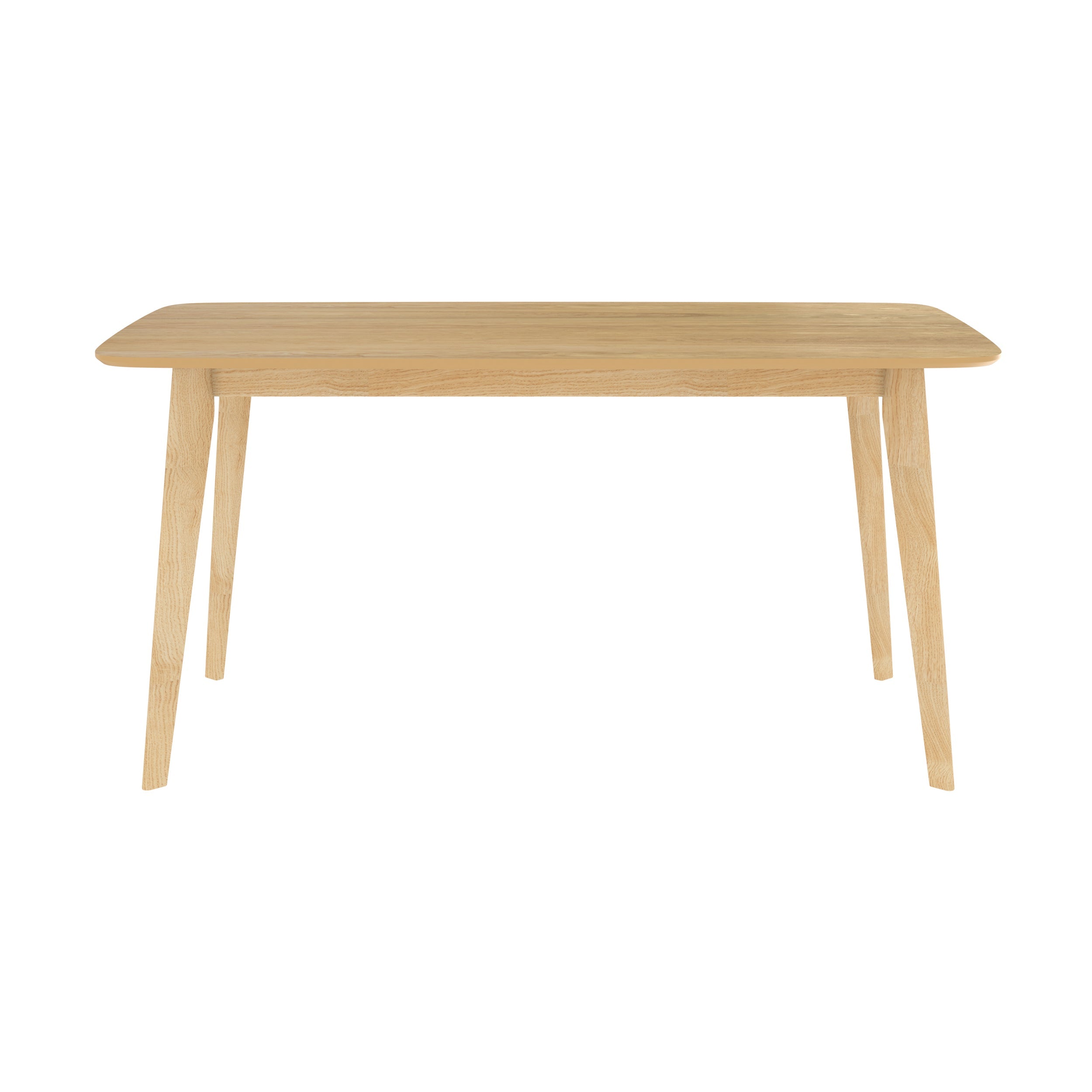 Oman - Rectangular Table for 6 People in Light Wood