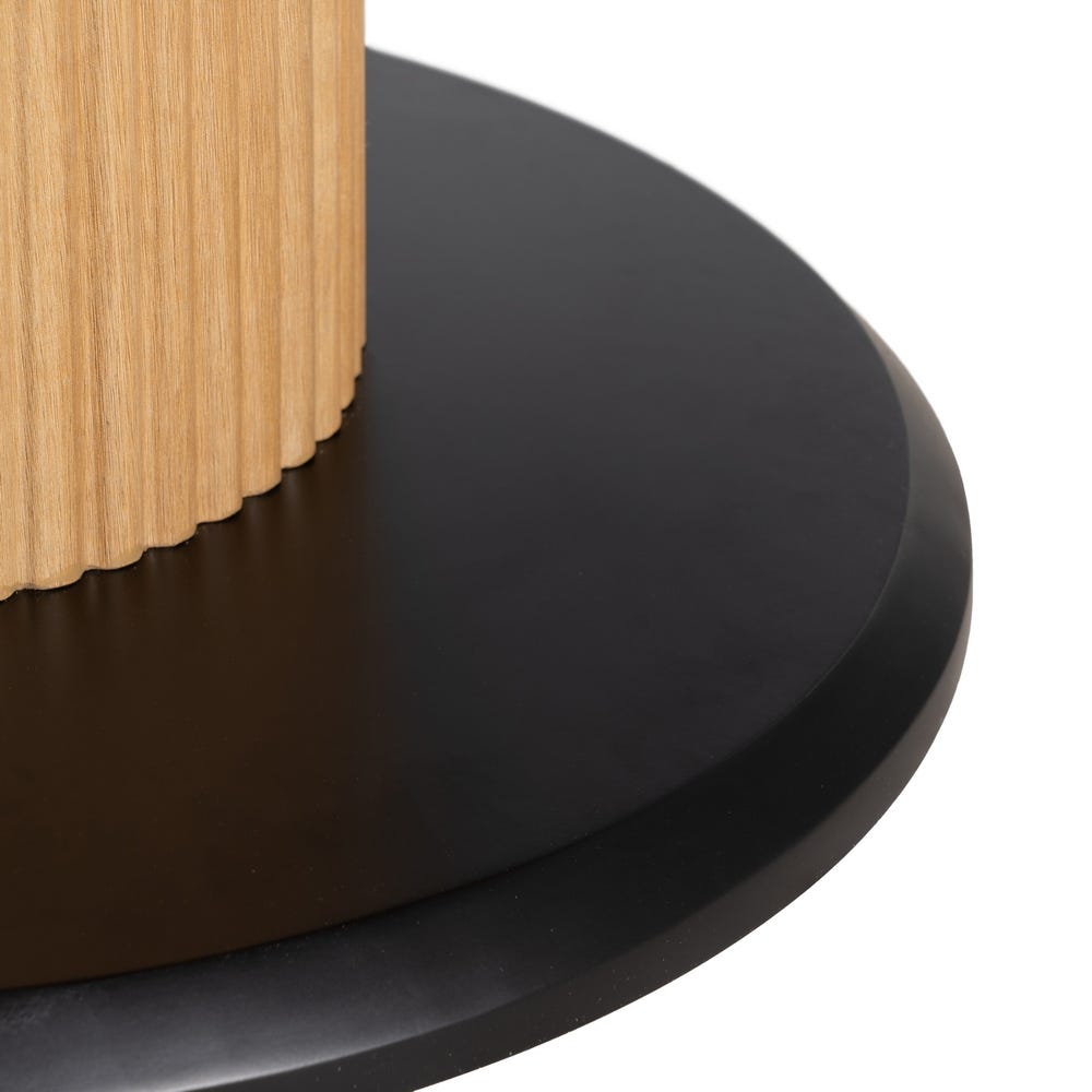 Nori – Ovaler Tisch 180 cm – Marmor-Optik