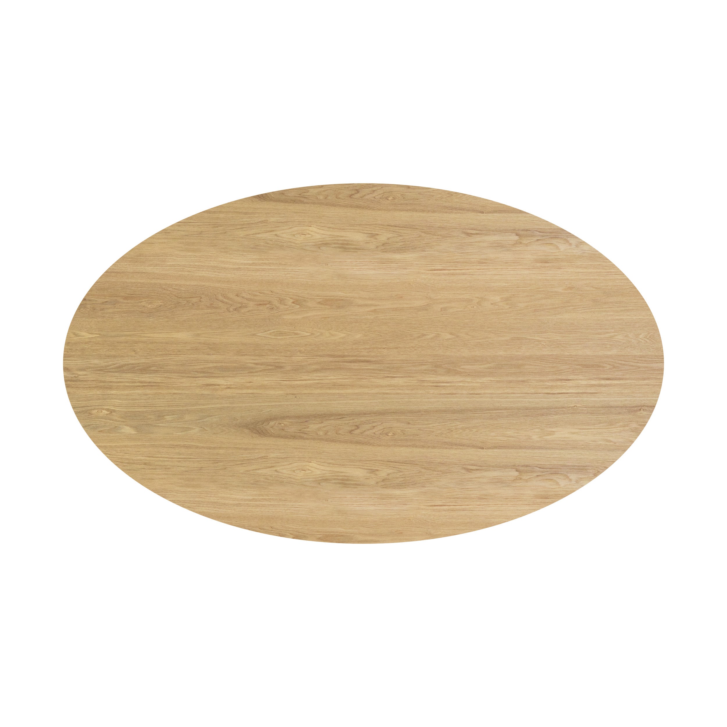 Eddy - Oval Table for 6 People in Light Wood