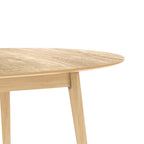 Eddy - Table Ovale 6/8 Personnes Extensible En Bois Clair