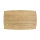 table plateau rectangulaire bois clair oman