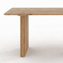 Table rectangulaire Andrea en bois d'acacia 6 personnes