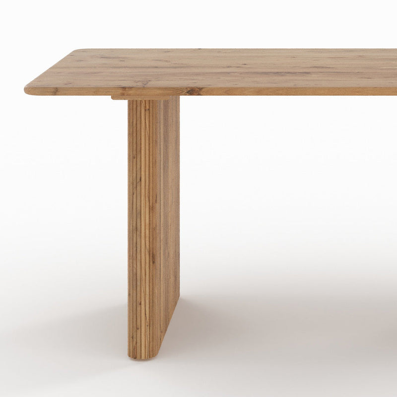 Table rectangulaire Andrea en bois d'acacia 6 personnes