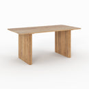 Table rectangulaire Andrea en bois d'acacia 6 personnes
