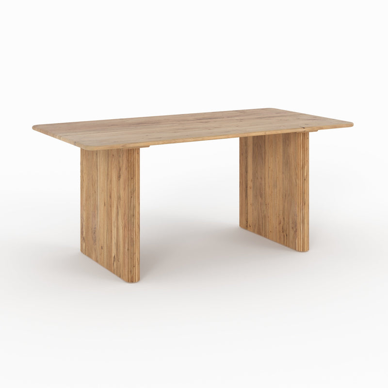 Table rectangulaire Andrea en bois d'acacia 6 personnes