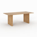 Table rectangulaire Andrea en bois d'acacia 8 personnes