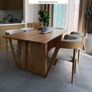 Table rectangulaire Andrea en bois d'acacia 6 personnes