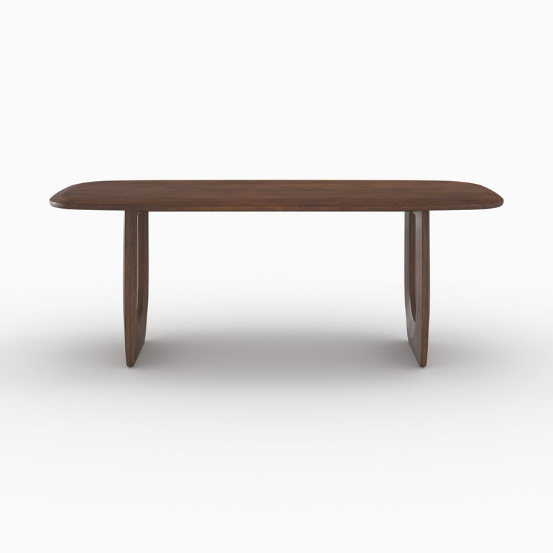 table rectangulaire en bois de manguier 6 places maya