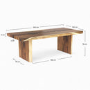 Table rectangulaire Tanah 10 personnes en bois 240 cm