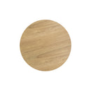 Table ronde Réno 4 personnes en bois clair D100 cm