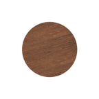 Réno - Round Table for 4 People in Dark Wood