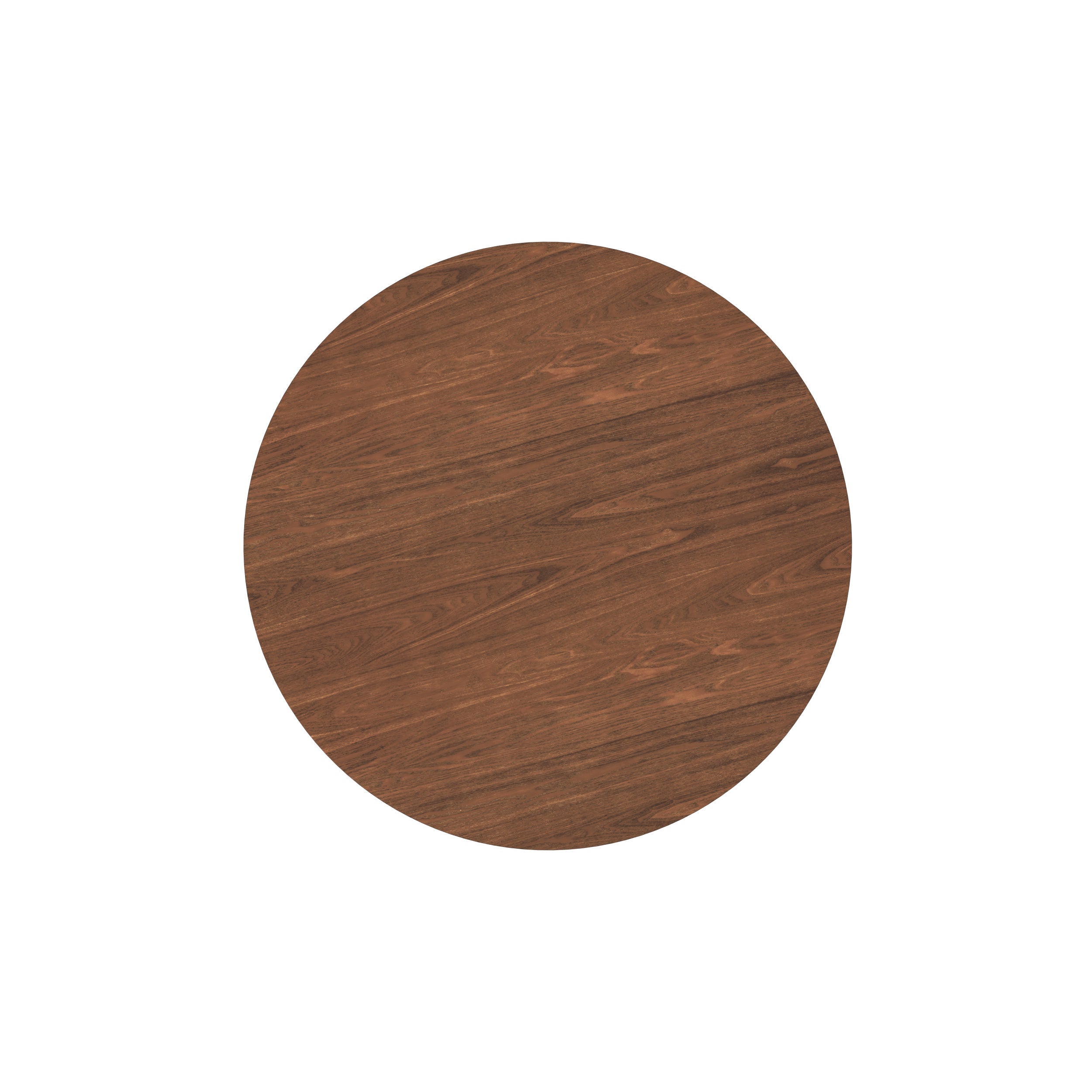 Réno - Round Table for 4 People in Dark Wood