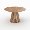 table ronde kepes en bois acacia