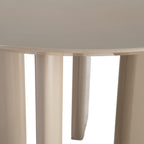 Aria - Round Table 120 cm - Lacquered - Taupe