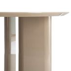Aria - Round Table 120 cm - Lacquered - Taupe