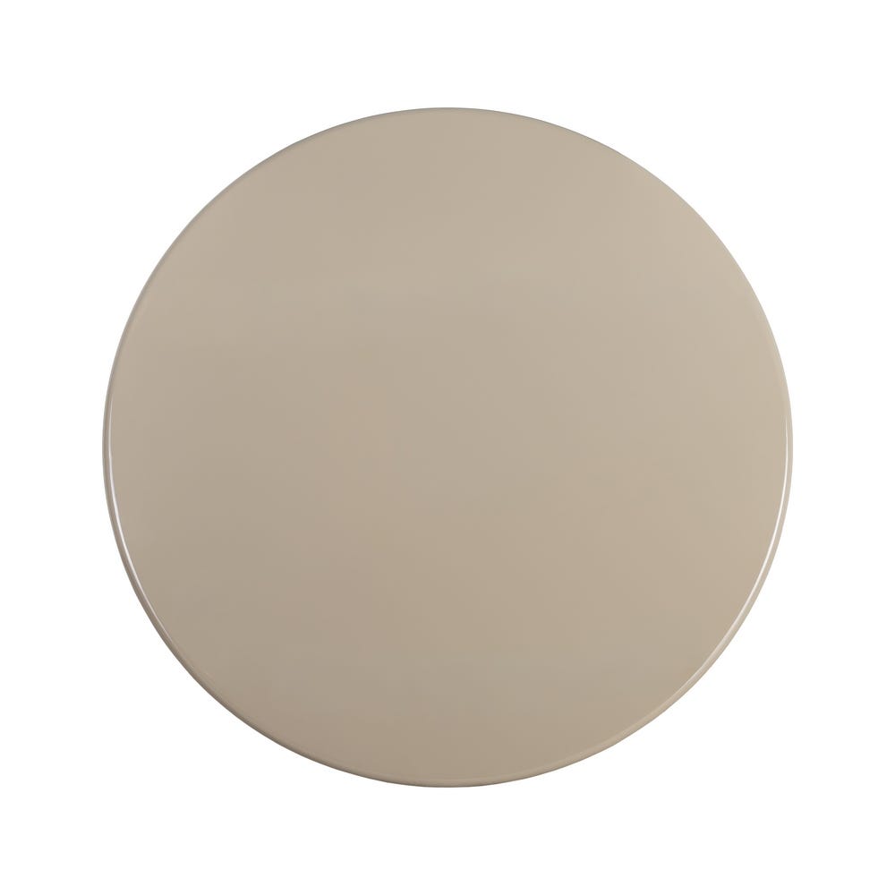 Aria - Round Table 120 cm - Lacquered - Taupe