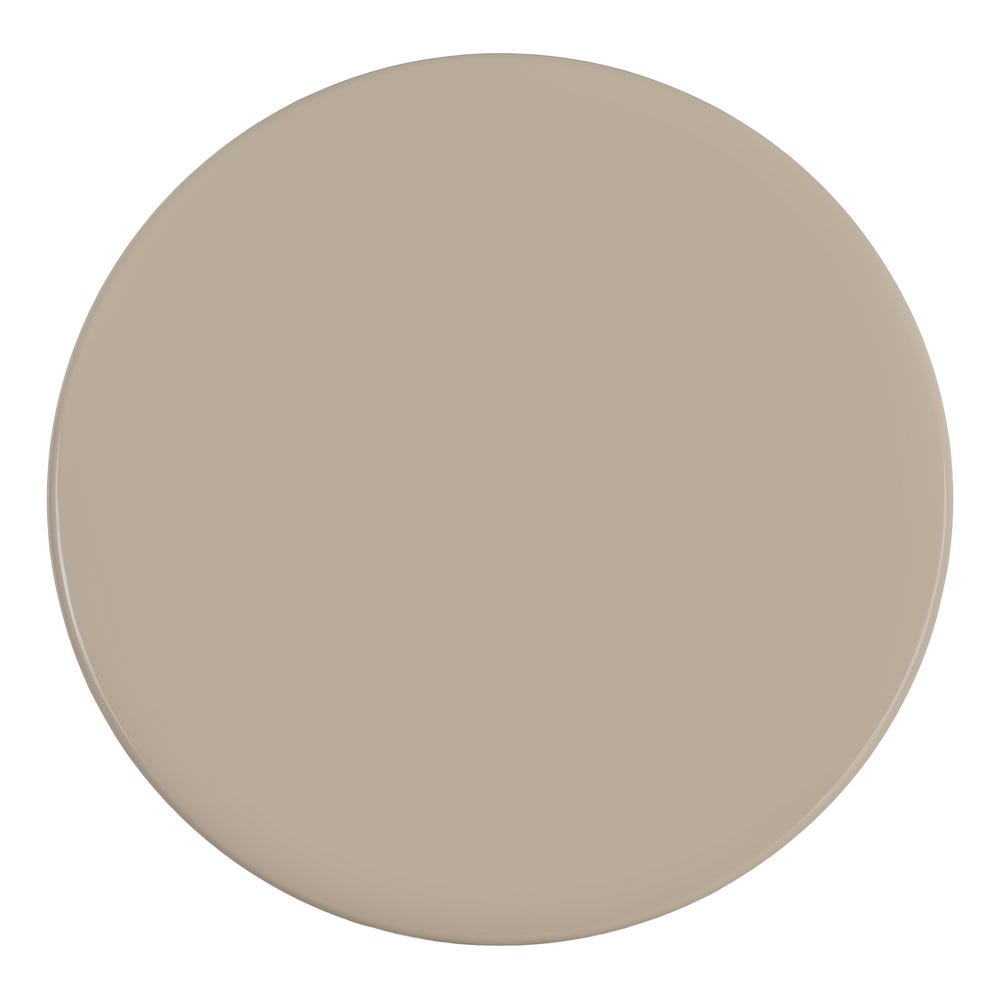 Aria - Round Table 120 cm - Lacquered - Taupe