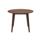 Réno - Round Table for 4 People in Dark Wood