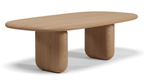 Mesa Cairn De Roble Pulido 300X120Xalt.75Cm
