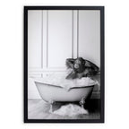 Imagen enmarcada - Orangutan Bath