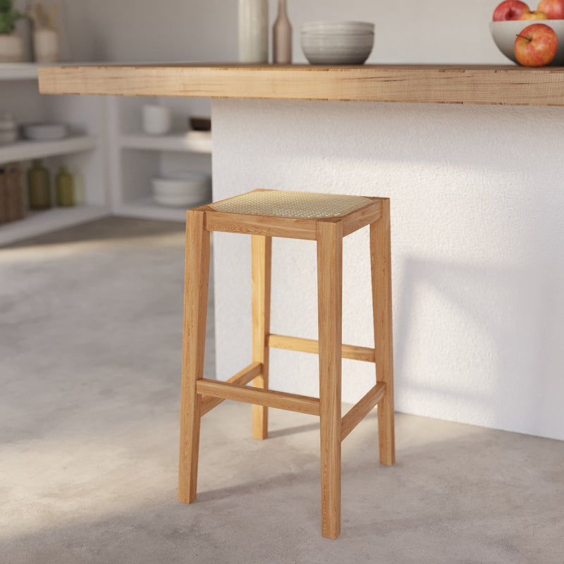 Kappa Bar Stool - Light Brown