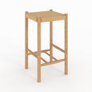 Kepler Bar Stool - Light Brown