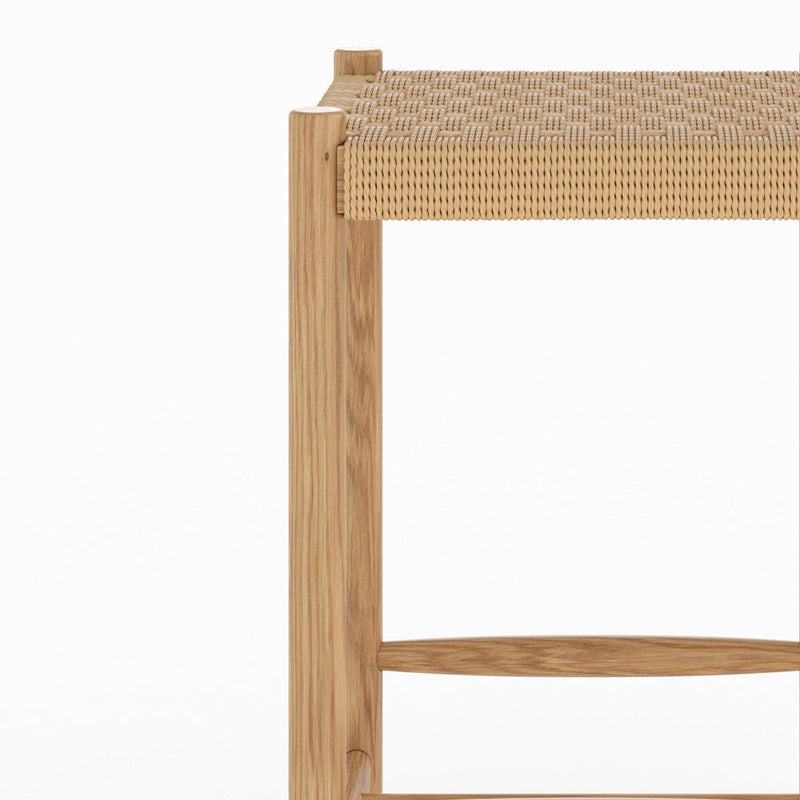 Kepler Bar Stool - Light Brown