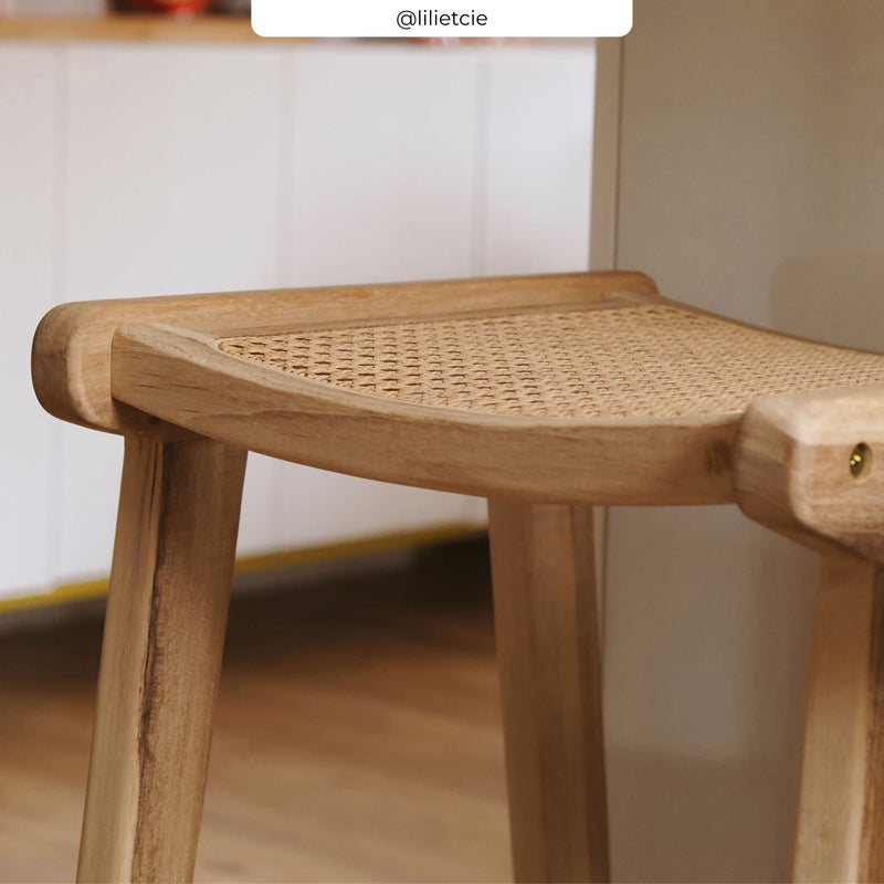 Omaha Bar Stool - Light Brown