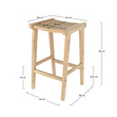 Omaha Bar Stool - Light Brown