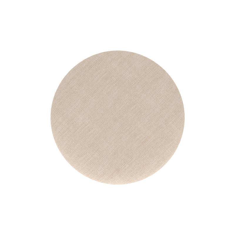 Tabouret de bar Vahina beige et bois clair 66 cm (lot de 2)