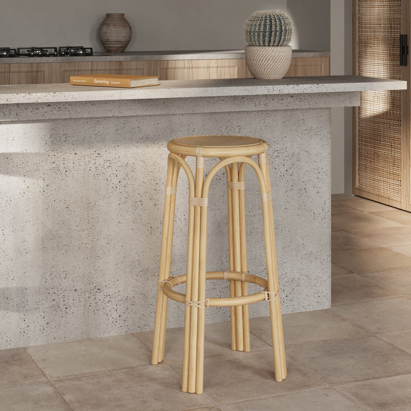 Vania Bar Stool - Beige