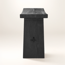 Tabouret Eka en bois noir