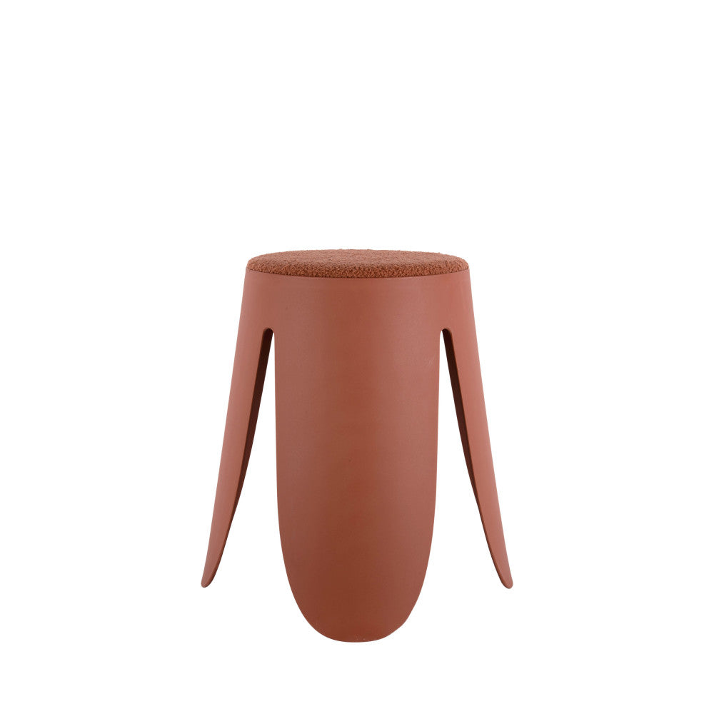 Savor - Taburete - Plástico - Rojo Ladrillo