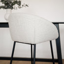 Marquise Bar Stool - White