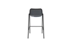 Taburete alto Round de Emu, negro