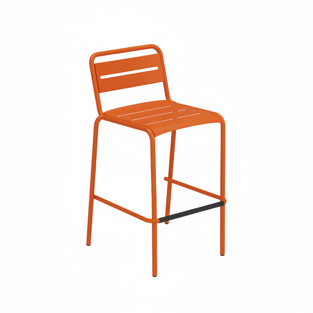 Taburete Star De Emu, Naranja