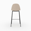 Chaise pour îlot central Henrik en tissu bouclette beige 65,5 cm (lot de 2)