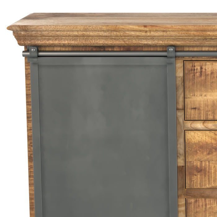 Grand buffet Tabuk en bois de manguier