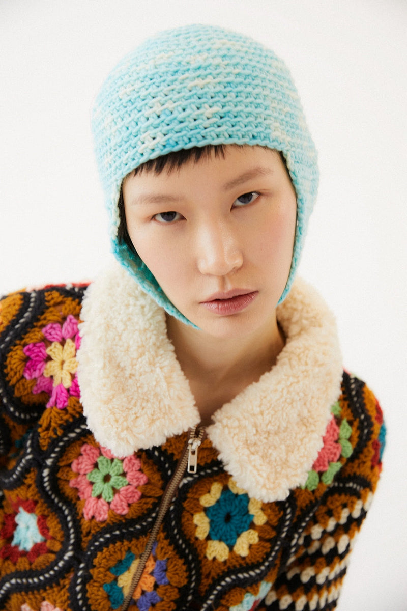 Clara Wool Jacket - Rust Brown