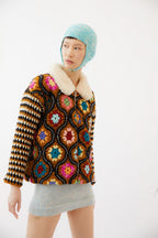 Veste En Laine Clara - Rust Brown