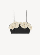 PAP Luxe Selection - Ganni - Taffeta Top - Black - Women
